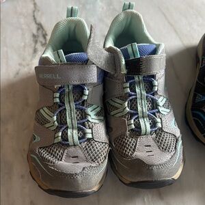 Merrell Kids' Gray and Blue Shoes